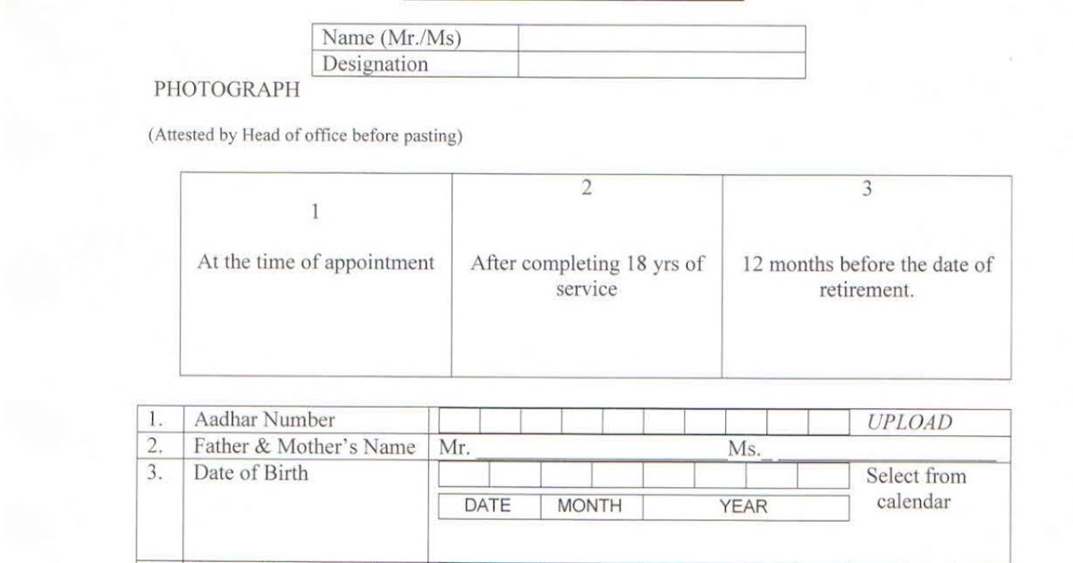 Modernization of Service Book DoPT seeks comments on Proposed Format