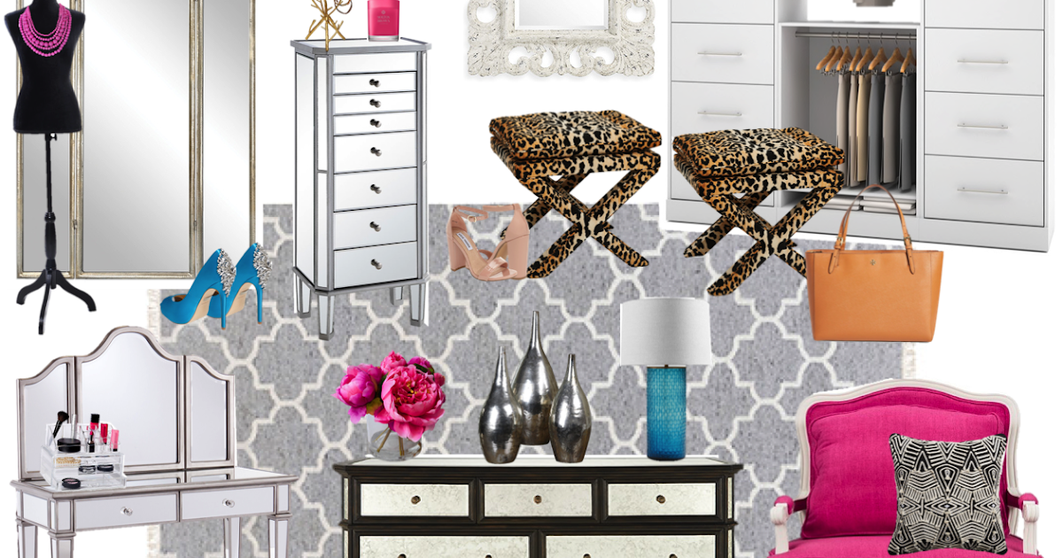 MOODY GIRL IN STYLE Mood Board Dream Dressing Room