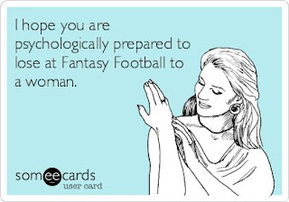 Woman Fantasy Football