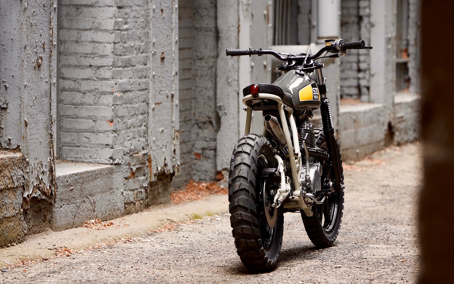 Yamaha xt500 Custom