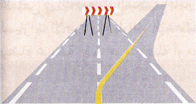 السائق المحترف شرح الإشارات الأفقية (الخطوط والأسهم) شرح كامل بالصور شرح الإشارات الأفقية (الخطوط والأسهم) شرح كامل بالصور