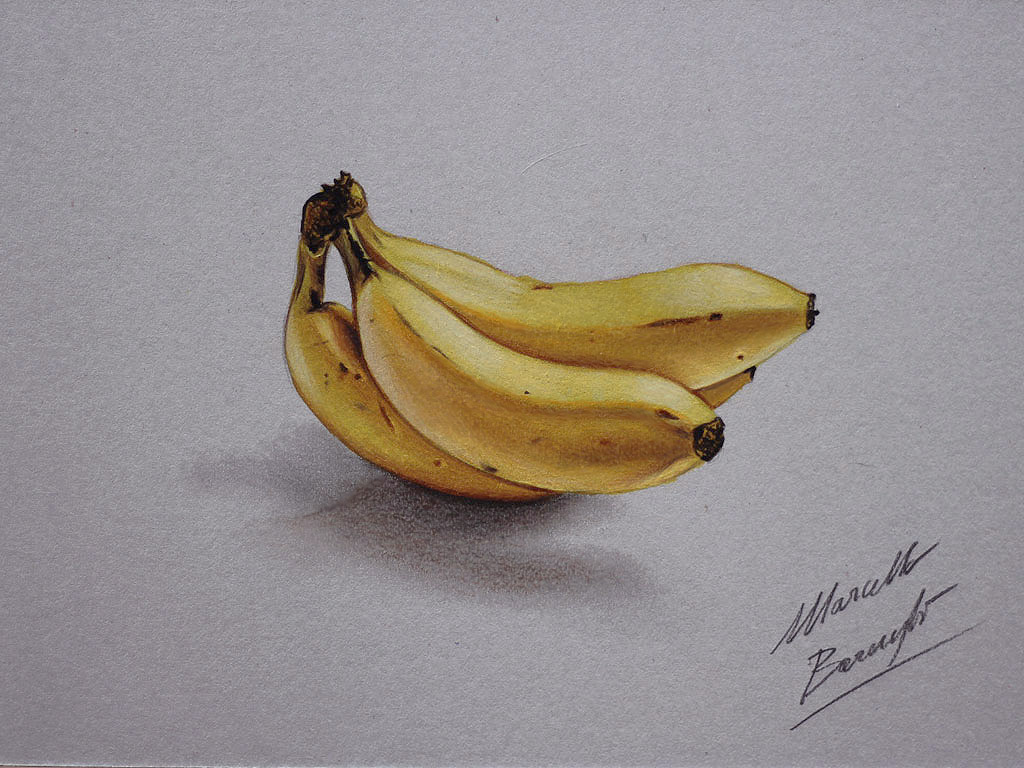 Marcello Barenghi: Bananas drawing