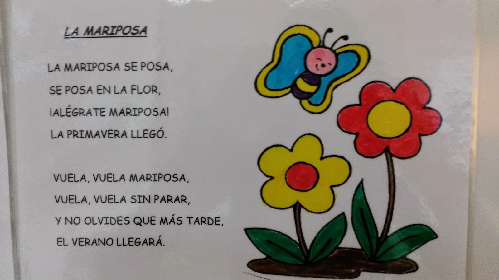 Disfruta del aprendizaje: Poesía de la semana (La Mariposa)