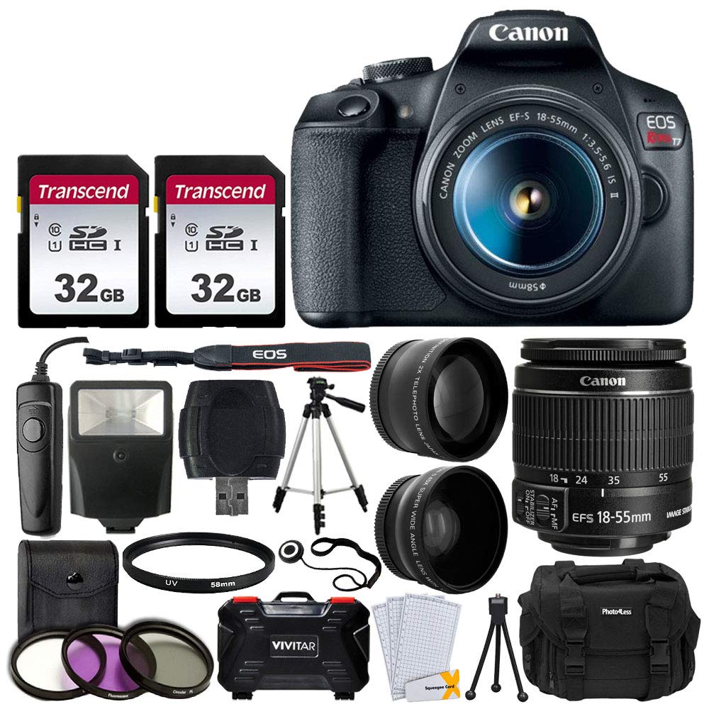 DSLR Cameras Blog Canon EOS Rebel T7 Digital SLR Camera Bundle + EFS