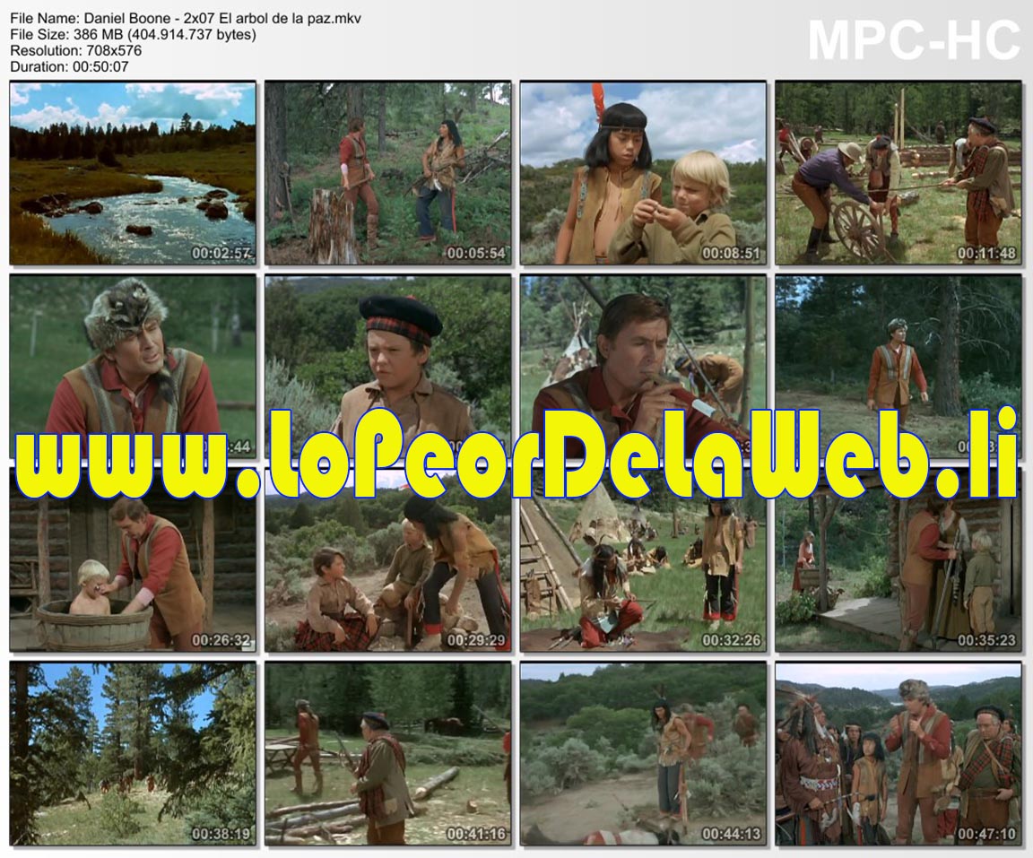 Daniel Boone - Temporada 2 Episodios 07 a 09 (Latino)