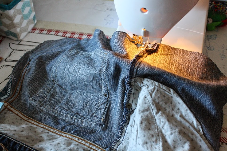 MeinDesign: Die Alte Jeans >> Anleitung