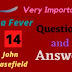 Sea Fever | John Masefield | class 10 |  Questions and Answer |  Multiple Choice Questions (MCQ) | Class 10 |  Madhyamik 2021 