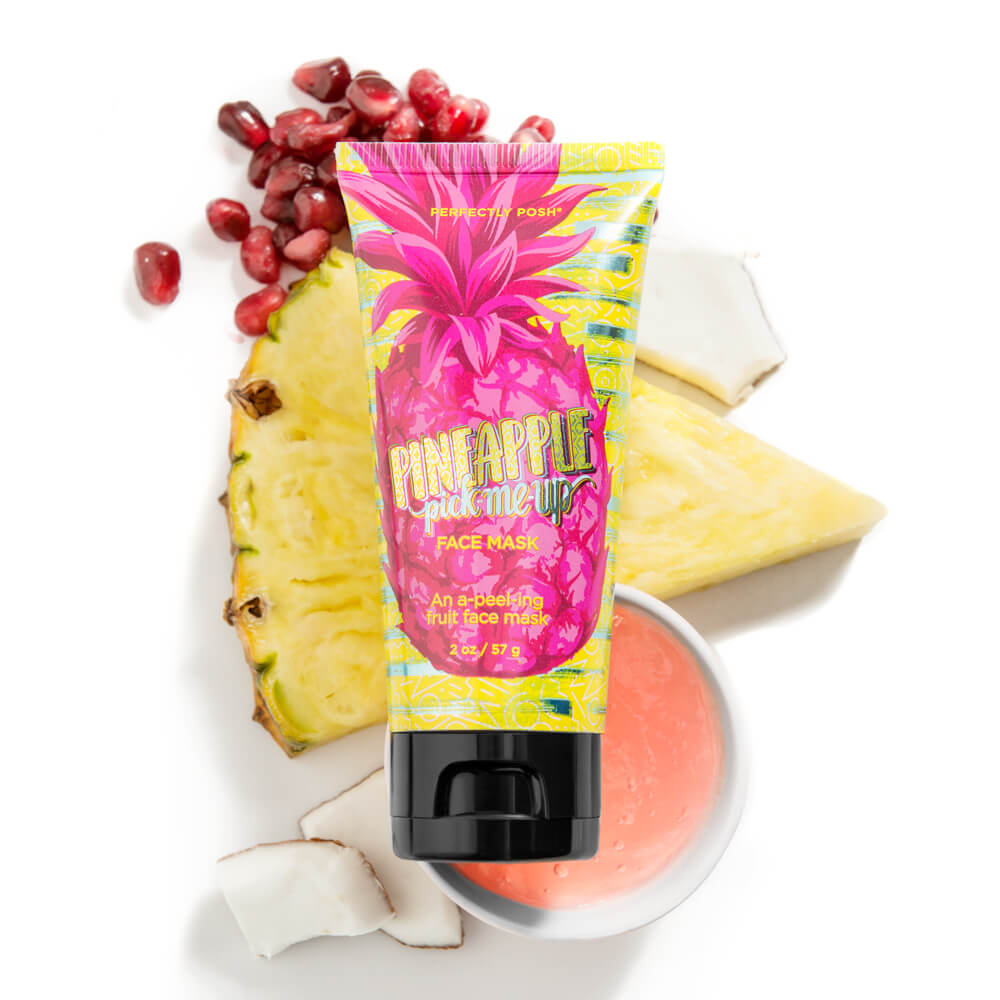 PINEAPPLE PICKMEUP EXFOLIATING FRUIT ENZYME FACE MASK REVIEW