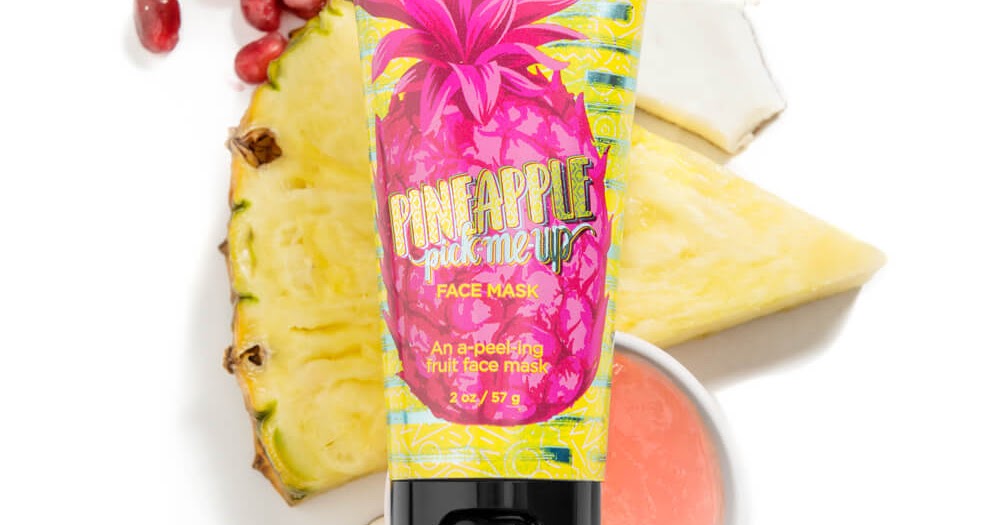 PINEAPPLE PICKMEUP EXFOLIATING FRUIT ENZYME FACE MASK REVIEW