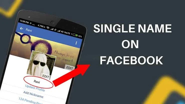 Facebook single name করুন সব থেকে সহজ উপায়ে।