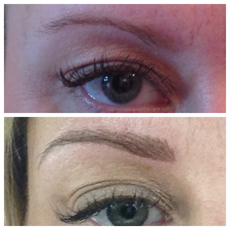 Tattoo Eyebrows Before And After