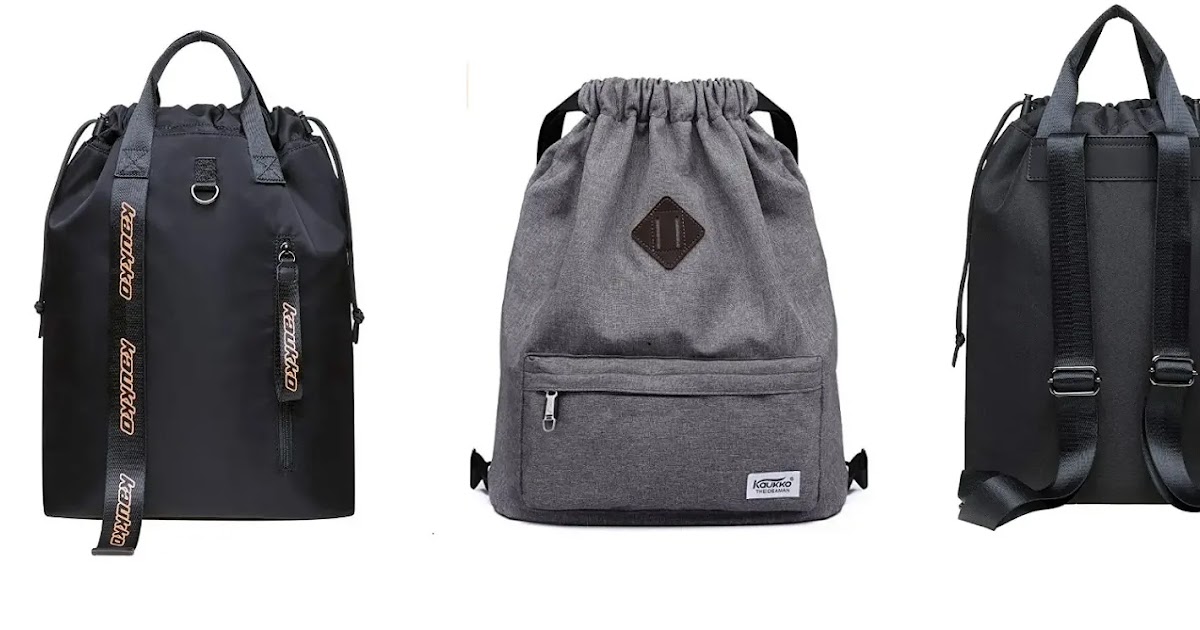 kaukko drawstring backpack