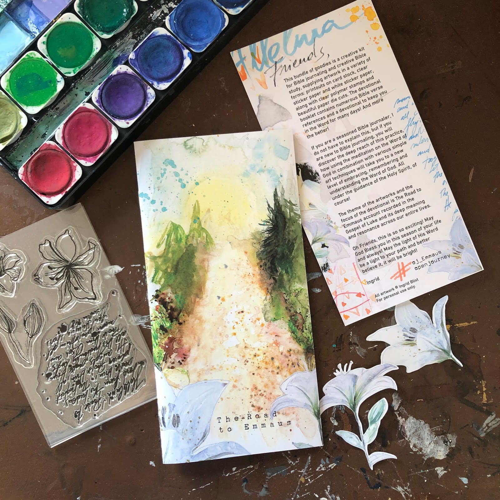 Look to Him and be Radiant: Easter Bible Journaling
