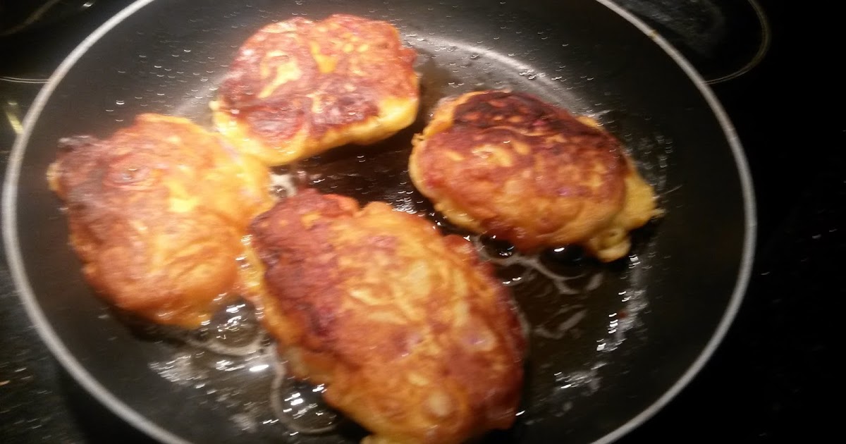HAPPY RETIREE'S KITCHEN Corned Beef Fritters