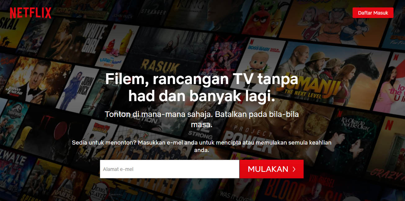Kini Anda Boleh Nikmat Netflix Dalam Bahasa Melayu