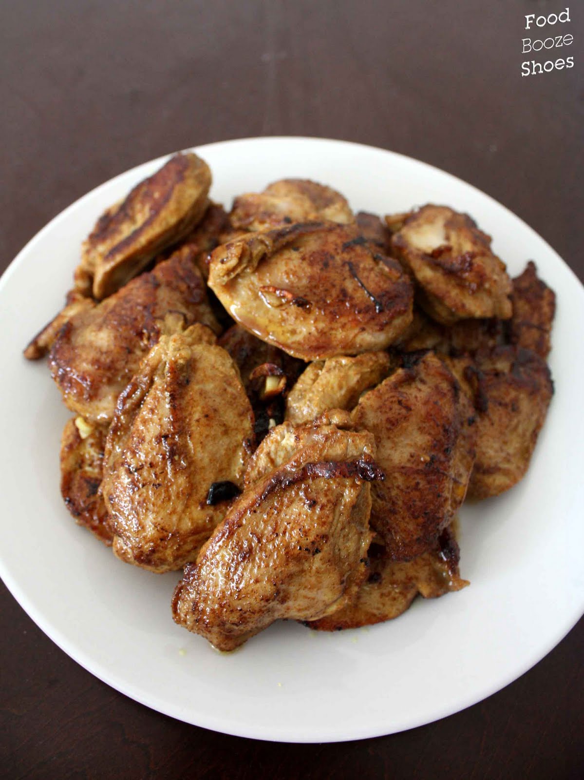 Food, booze and shoes Quail pizza are you game?