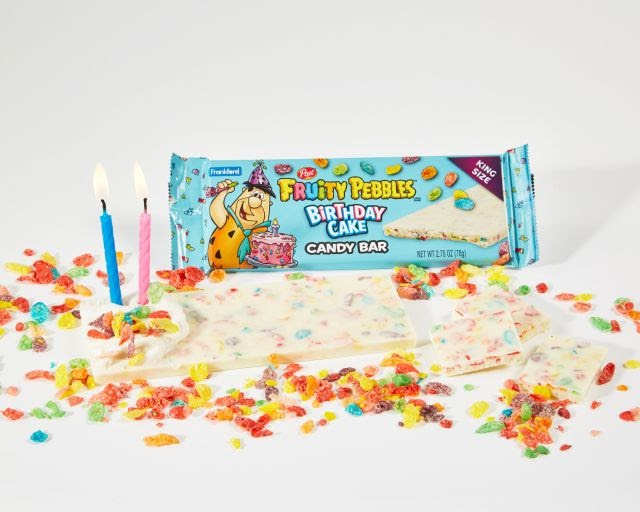 New Fruity Pebbles Birthday Cake Candy Bar Lands at Walmart