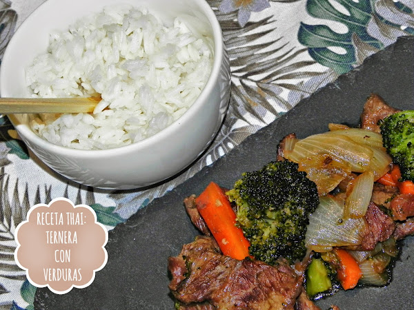 RECETA THAI-TERNERA CON VERDURAS, DE SABOR AUTÉNTICO