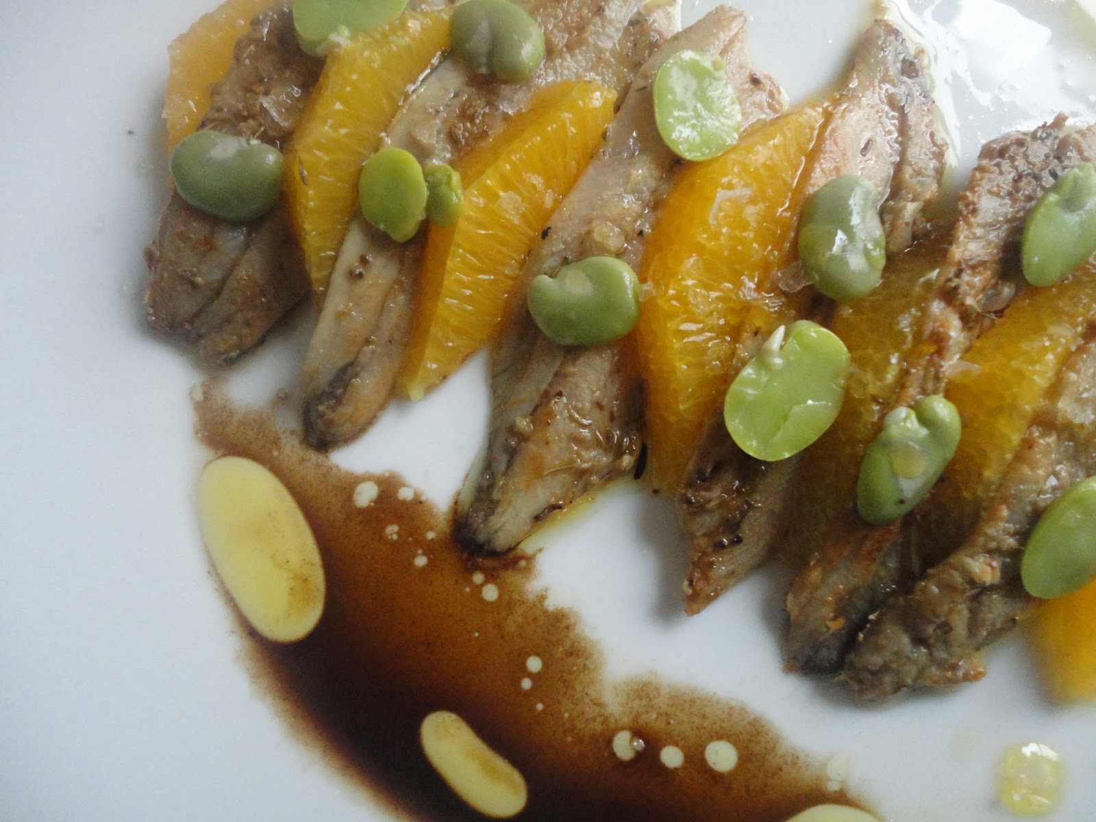 COCER & CANTAR Filetes de sardina marinados en salsa teriyaki