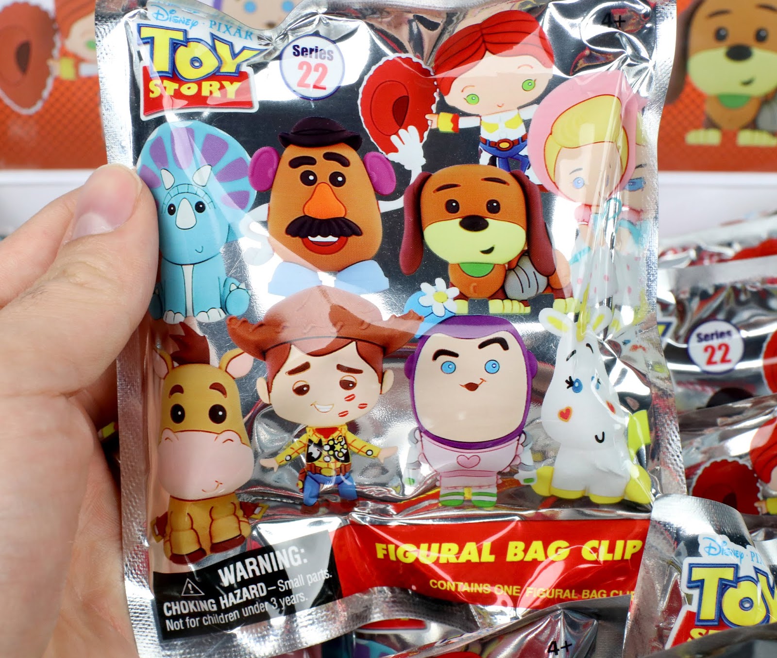 monogram toy story figural bag clips blind bags 