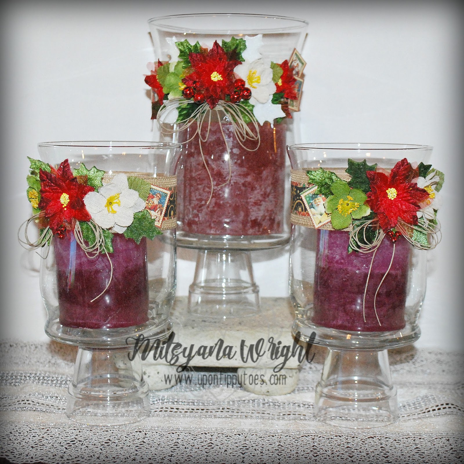Up On Tippy Toes: DIY Footed Candy Jars