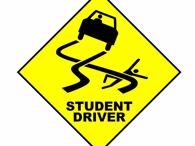 Student Driver Printable Sign