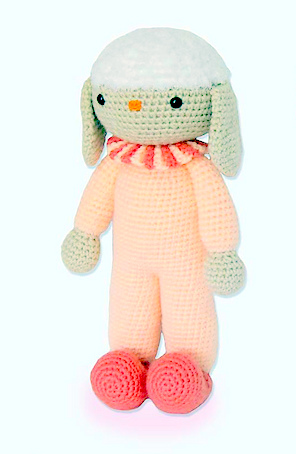 lamb doll crochet pattern
