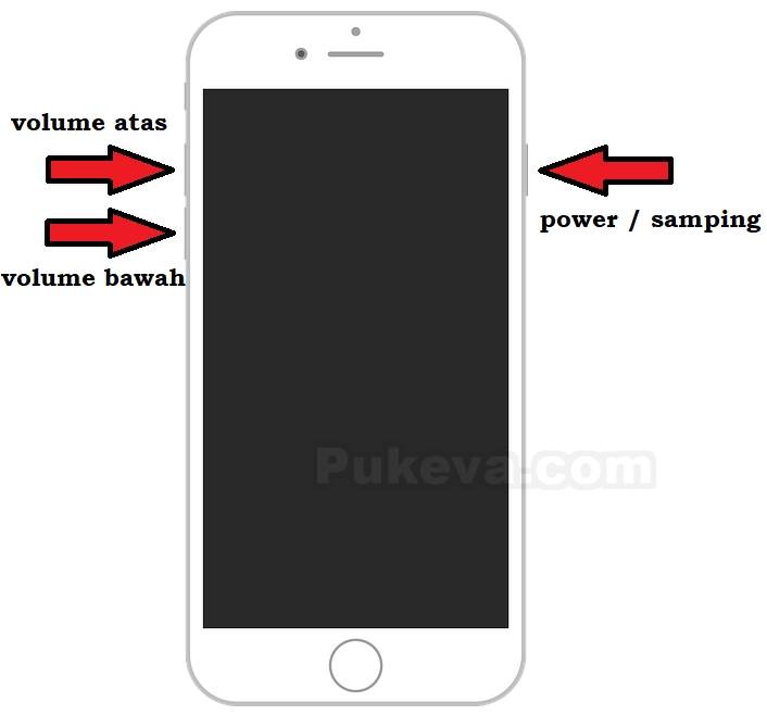 Cara Restart Paksa / Force Restart iPhone SE 2020 | PUKEVA