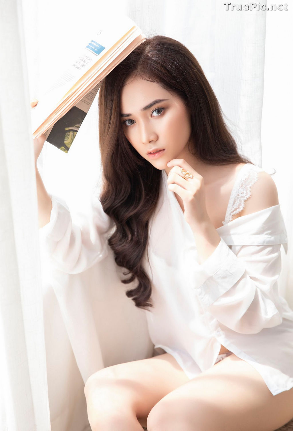 Image Vietnamese Model - Hot Beautiful Girls In White Collection - TruePic.net - Picture-12