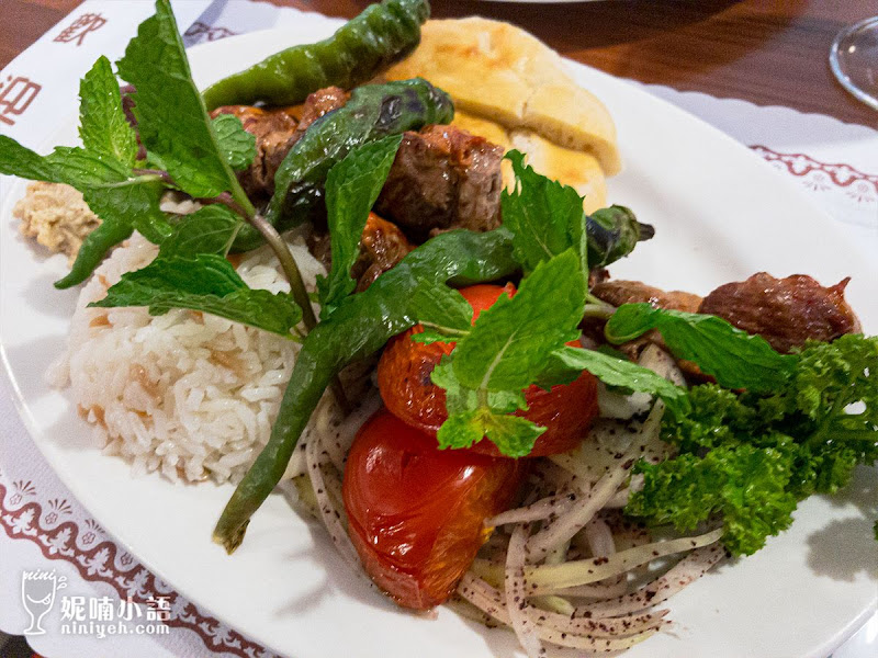 【台北中山區】番紅花城土耳其餐廳。帶你一秒到土耳其品嘗家鄉菜