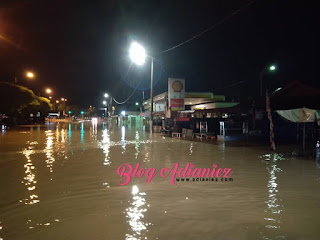 Panas... Hujan lebat dan banjir!