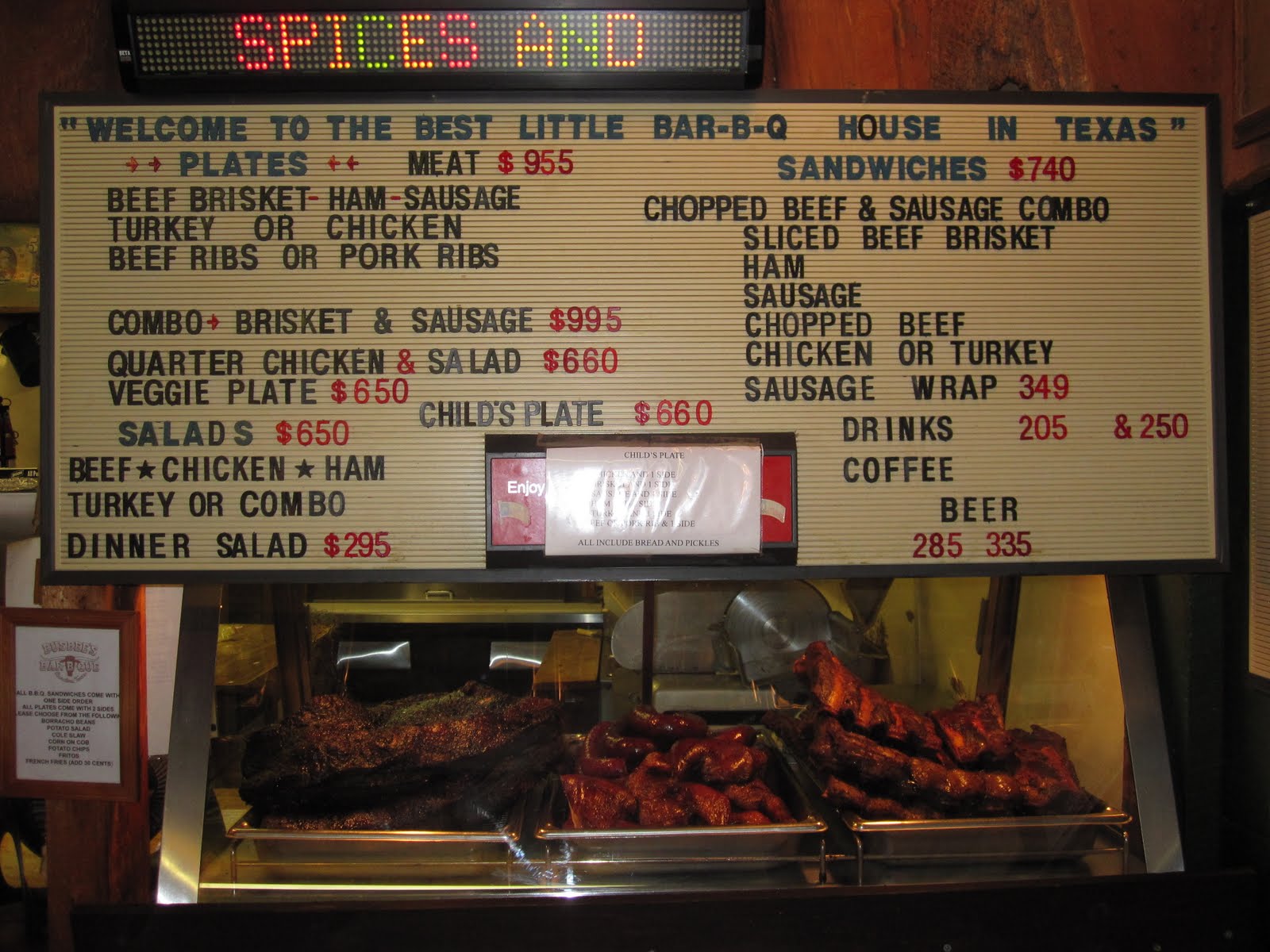 Man Up Tales of Texas BBQ™ Inside Busbee's (Bandera, TX)