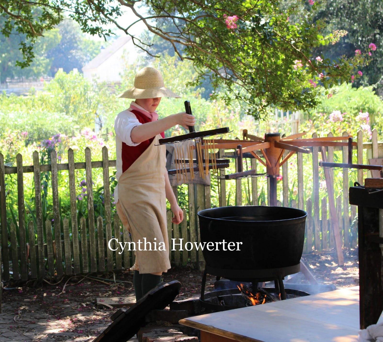 Colonial Quills Eighteenth Century Candle Making by Cynthia Howerter