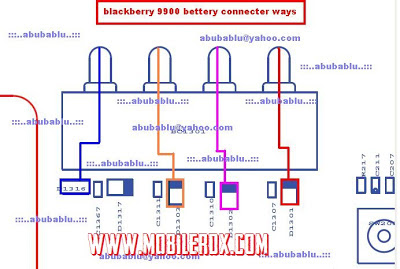 Blackberry 9900 Dead phone Battery jumper