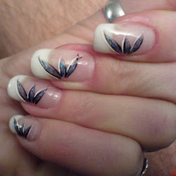 nail simple designs nails easy acrylic french manicure diy flower november geometric decorate clear posted