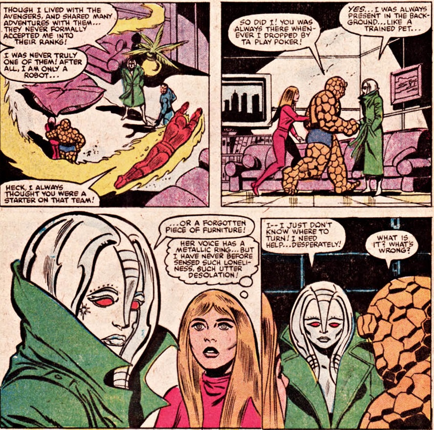 Marvel Comics of the 1980s 1981 The Jocasta's On You Part IV Jocasta