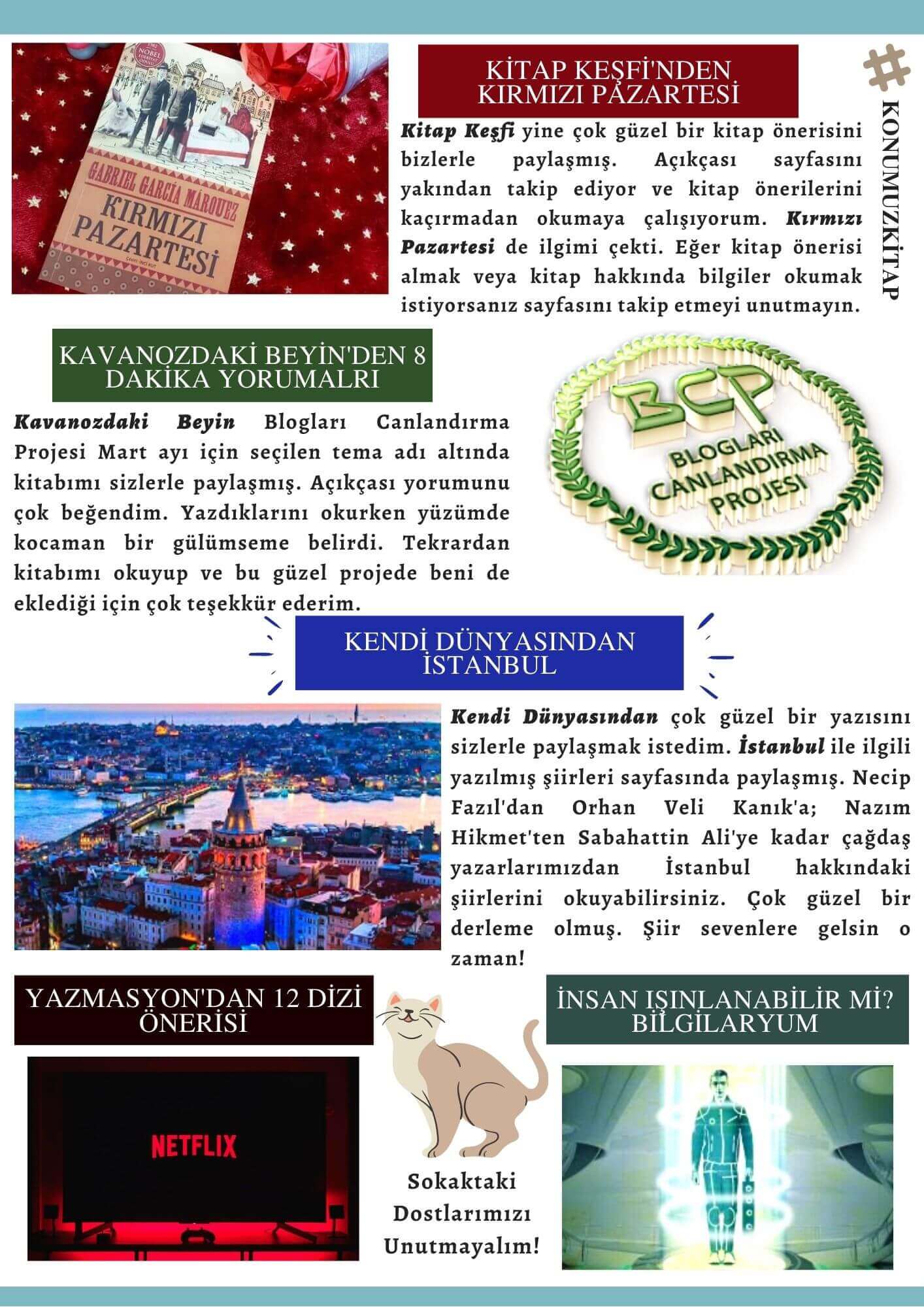 Blogger Gazetesi 21. Sayı Konumuz Kitap