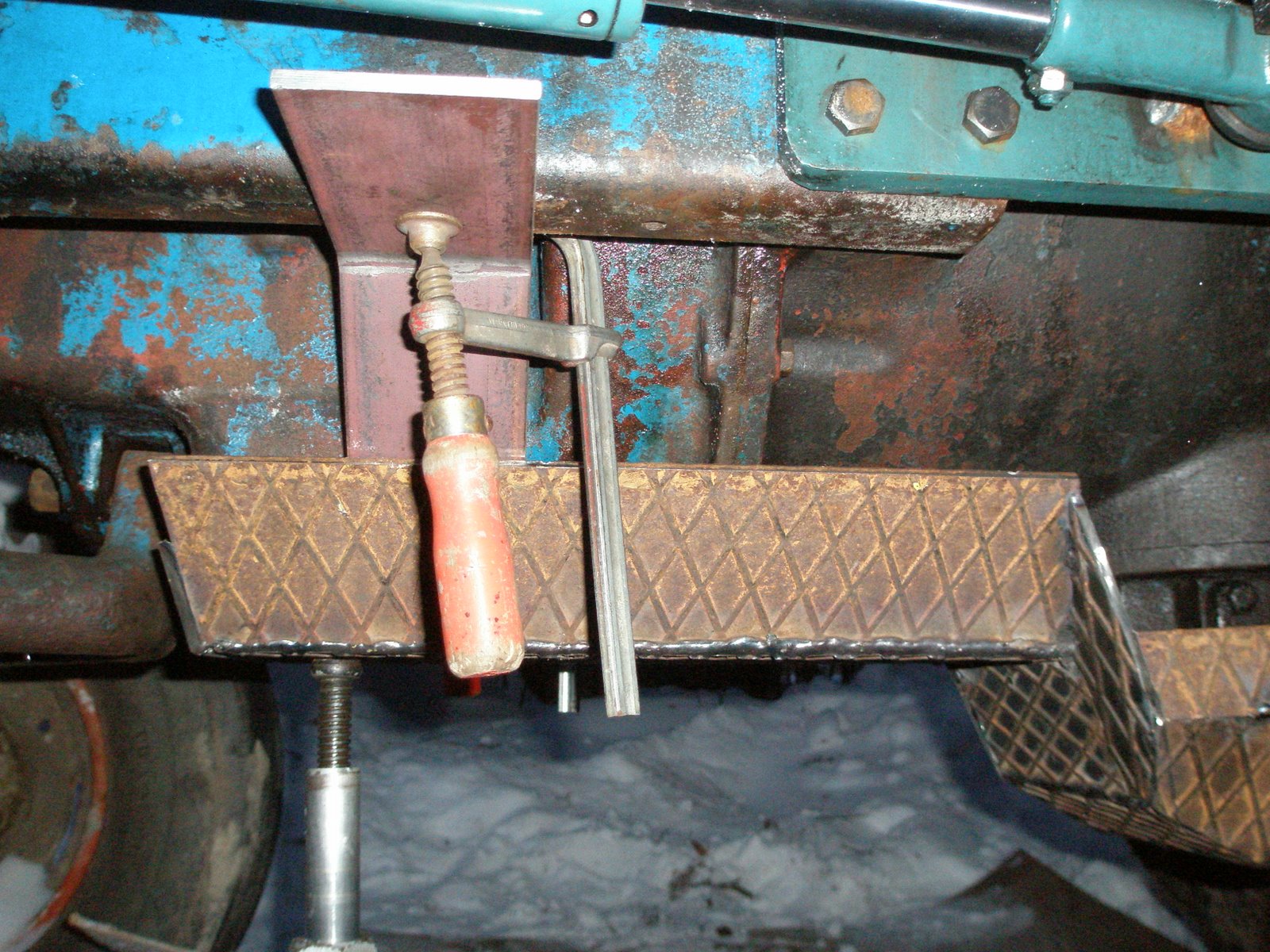 Forest Tractor construction Skid plate 4.