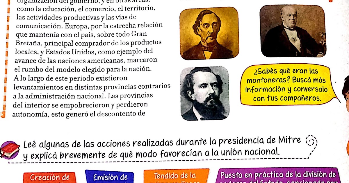 Presidencia Mitre, Sarmiento y Avellaneda