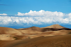 Great Sand Dunes National Park and Preserve in the San Luis Valley of Colorado