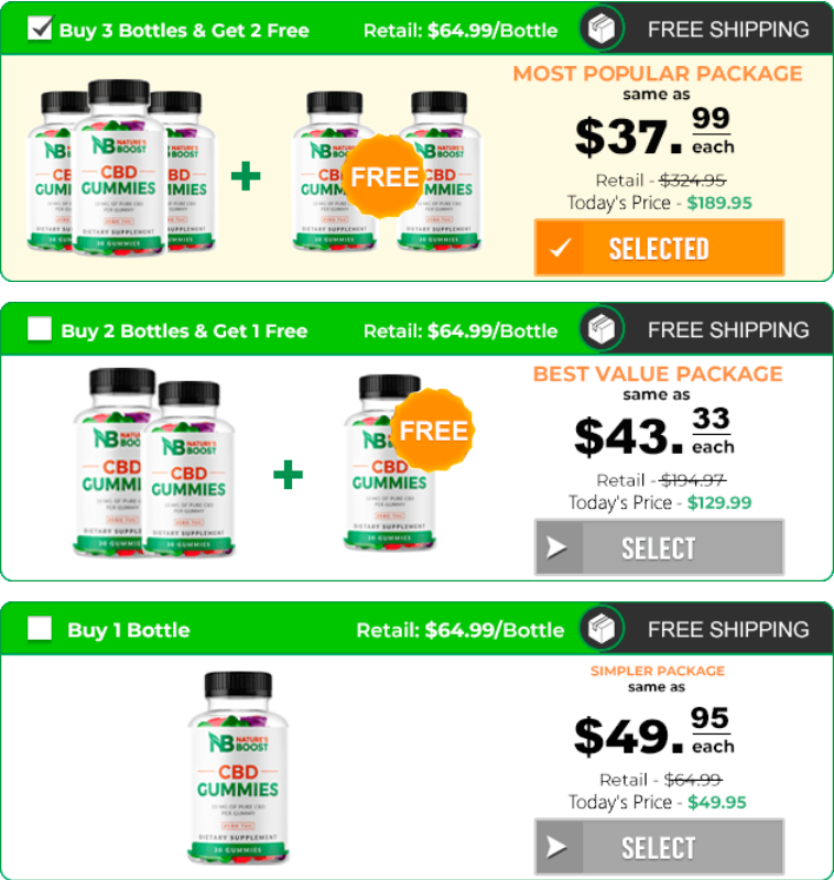 Natures Boost CBD Gummies Natures Boost CBD Gummies Reviews