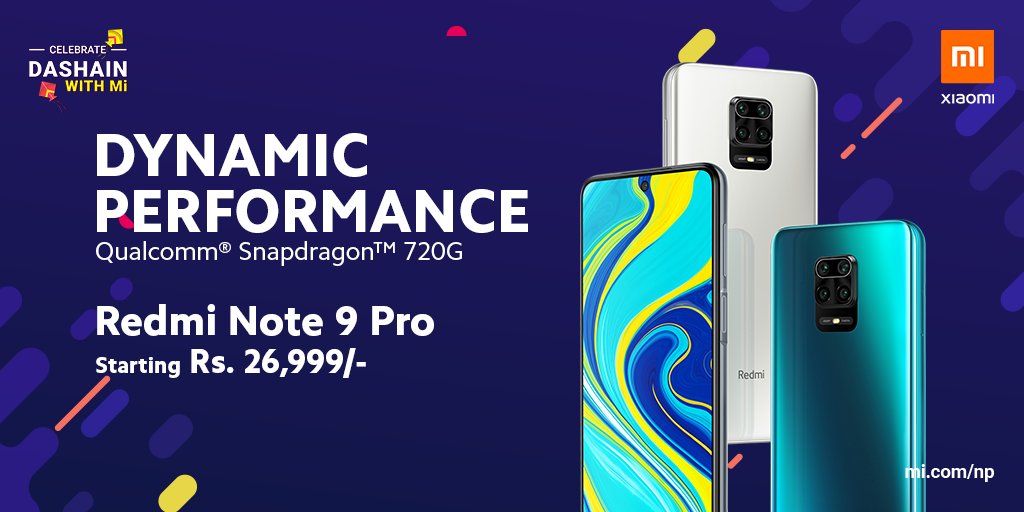 Redmi Note 9 Pro Full Specifications Dashain with MI Price in Nepal