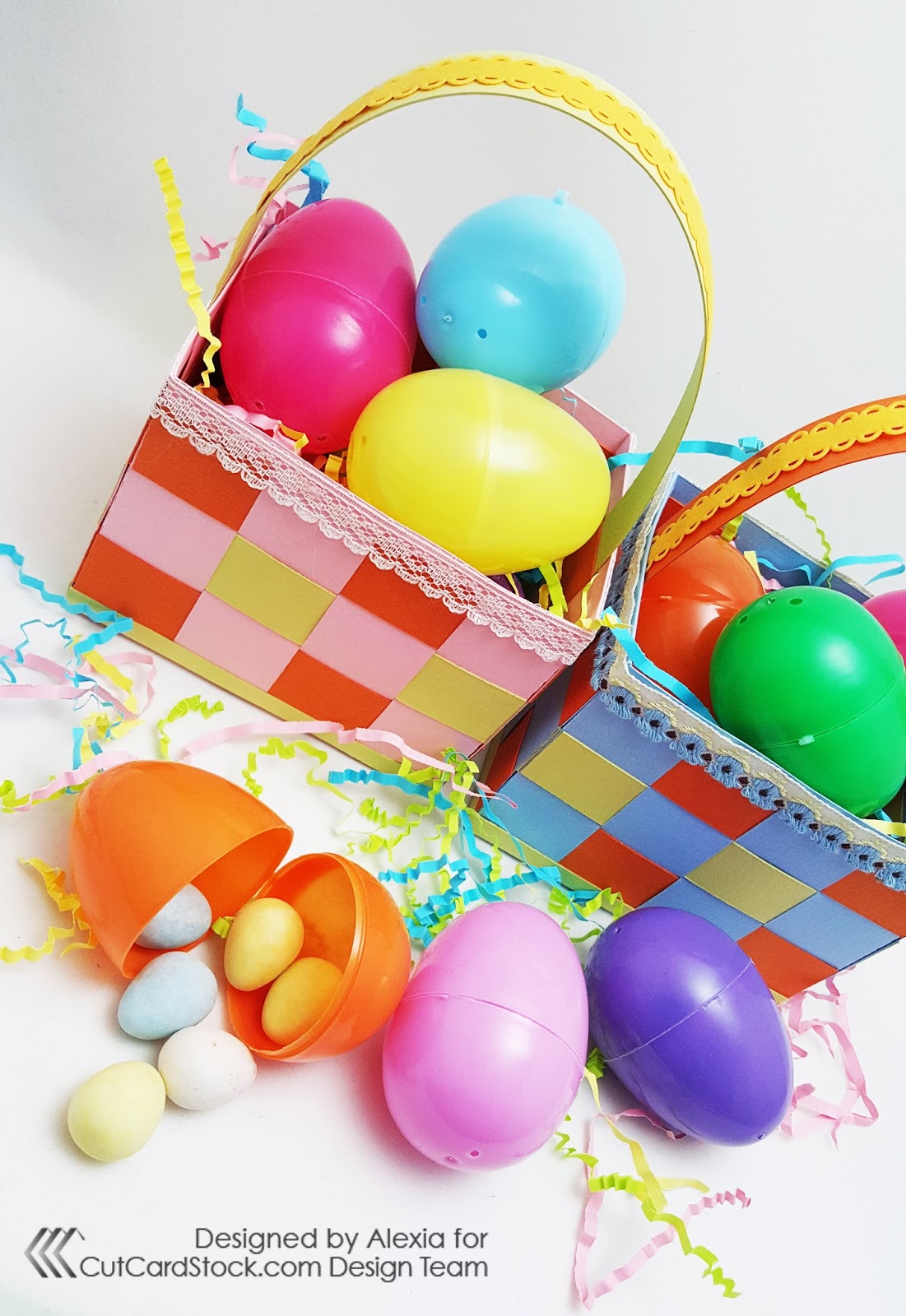 Woven Easter Basket (SVG provided)