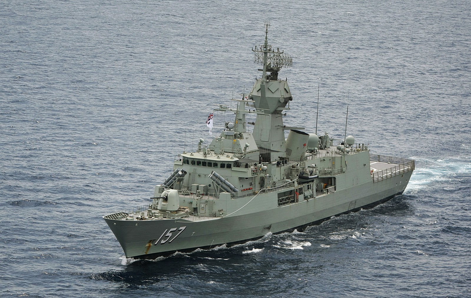 Military and Commercial Technology First RAN Anzacclass frigate