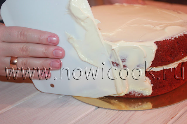 рецепт торта красный бархат с пошаговыми фото