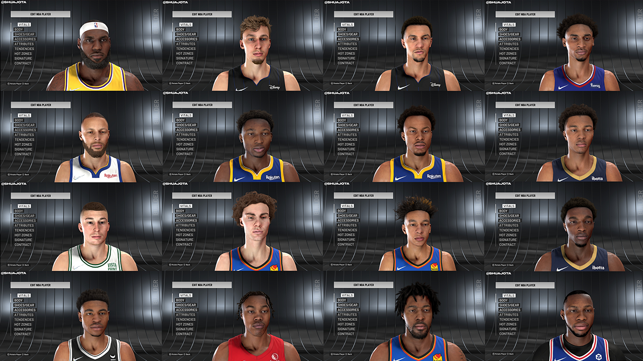nba live pc face scan