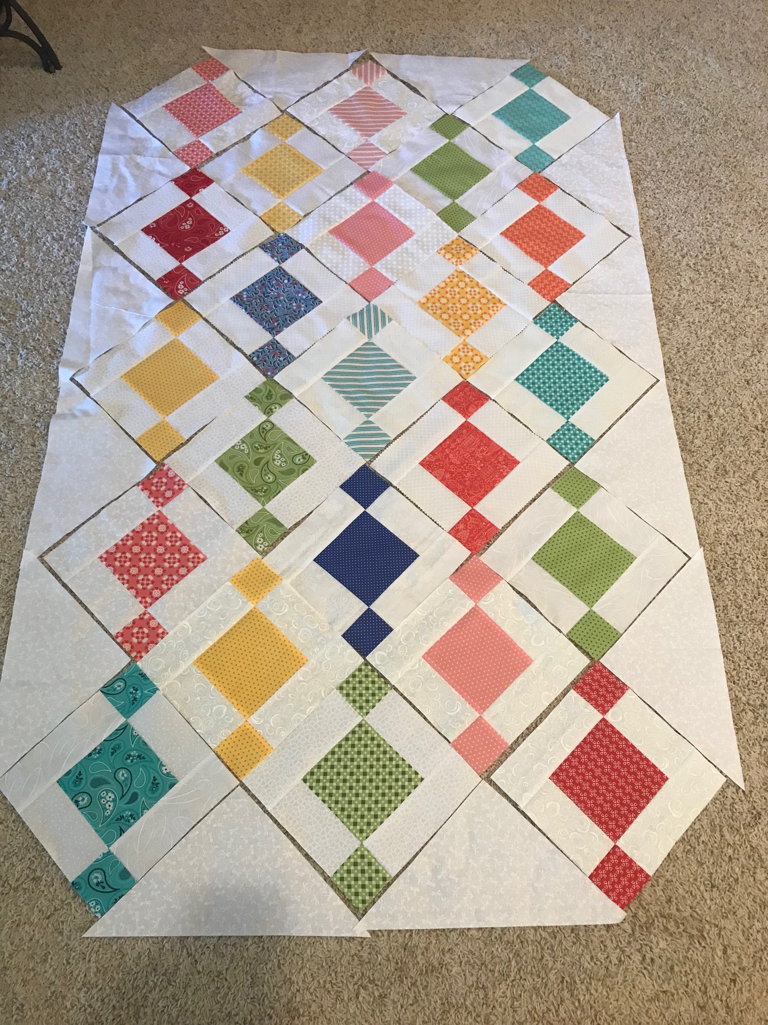 My Sewing Room Beads quilt layout options