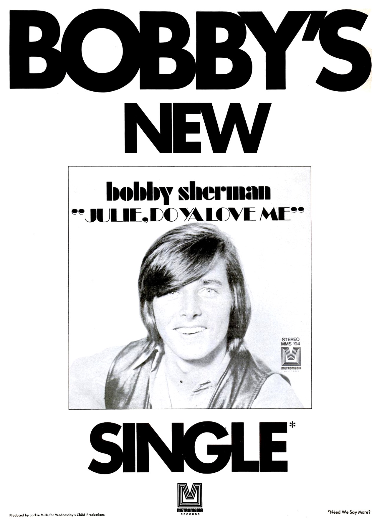 BOBBY SHERMAN.