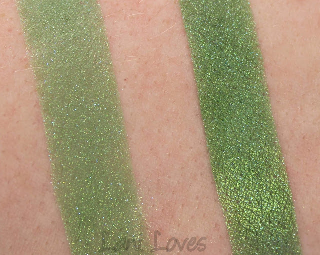 Darling Girl Eyeshadow - Go, Go Godzilla Swatches & Review