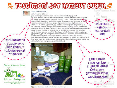 SET PENJAGAAN RAMBUT GUGUR